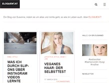 Tablet Screenshot of eloquent.at